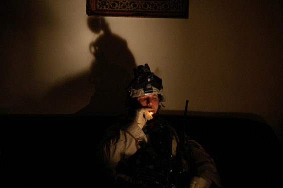 Photo by Andrea Bruce for War/Photography exhibit
