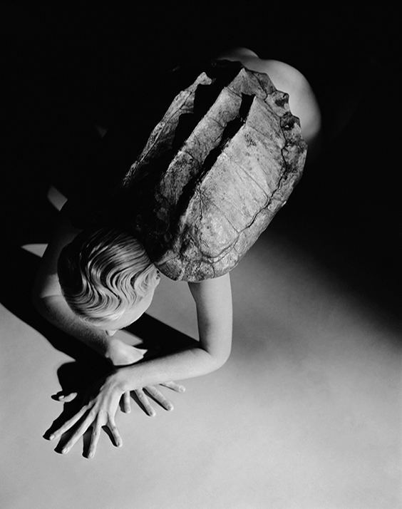 Photo by George Holz for Helmut Newton exhibit