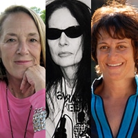 Liz Heller, Gale Sparrow & Penelope Spheeris