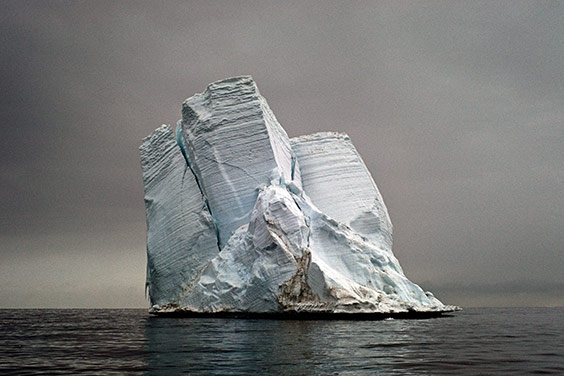 Antarctica, 2006

Severed from the edge of Antarctica, this iceberg might float for years as it melts and releases its store of fresh water into the sea. The water molecules will eventually evaporate, condense and recycle back to Earth as precipitation.
