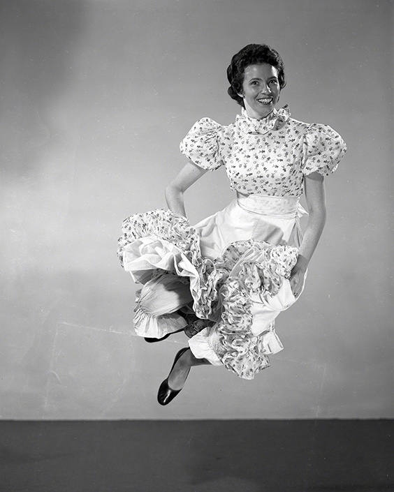 June Carter, Nashville, 1954