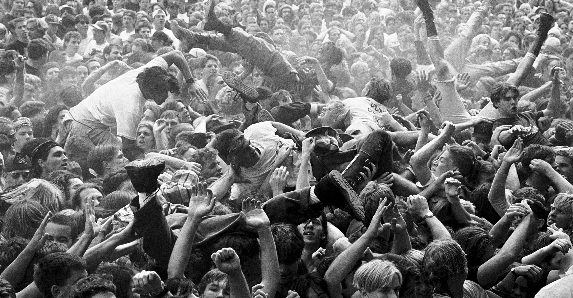 Mosh Pit at Endfest, Kitsap Count - Washington 1991