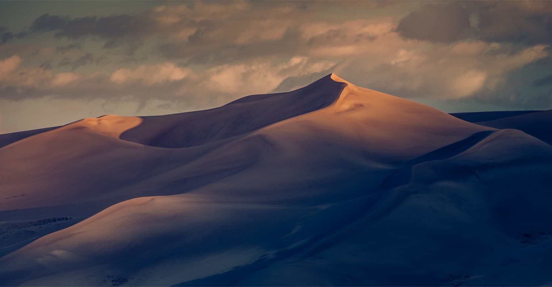 High Dune at sunrise in Great Sand Dunes National Park, Colorado