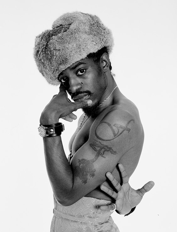 André 3000,

New York City, 2003