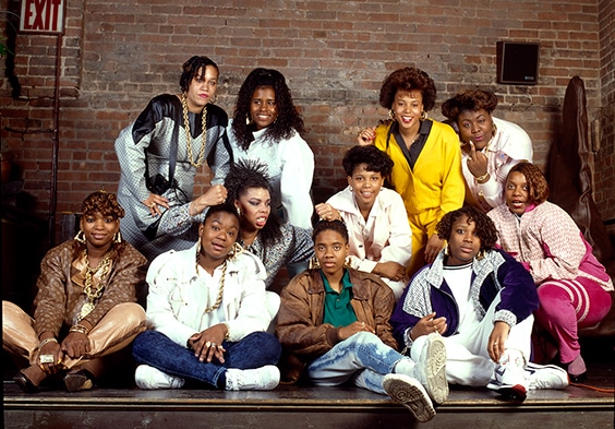 "Ladies of Hip Hop" Shoot for PAPER Magazine, 

Manhattan, 1988