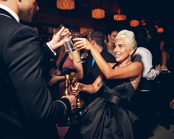 Photo by: Justin Bishop Mark Ronson and Lady Gaga share the gold, 2019